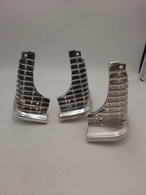 1968 El Camino Chevelle Aluminum Grille Extension  Trim Molding (1 Rt + 2 Lt) - Image 1 of 4