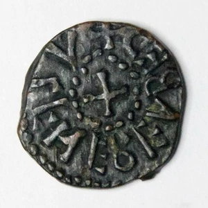 Anglo Saxon York, Archbishop Wulfhere 854-900, Moneyer Wulfred, Styca Nice Cond. - Picture 1 of 5