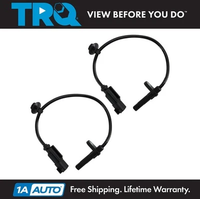 Juego de sensores de velocidad de rueda ABS traseros TRQ para 15-20 Ford Transit-150 250 350 350 HD Foto 1 de 4