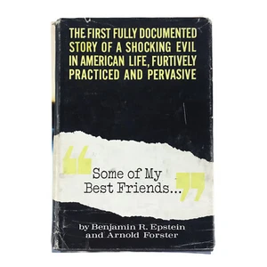  Signed Benjamin Epstein Arnold Forster SOME OF MY BEST FRIENDS Anti Defamation - Bild 1 von 8