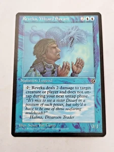 MTG Reveka, Wizard Savant Homelands Regular Rare - Uncirculated - Picture 1 of 3