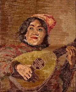 EP 3510 Musician Tramme Needlepoint Canvas & Yarn Kit - Picture 1 of 2
