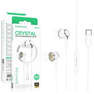 BOROFONE USB Type C Earphones Headphone With Microphone for Nokia Motorola Oppo - Picture 1 of 5
