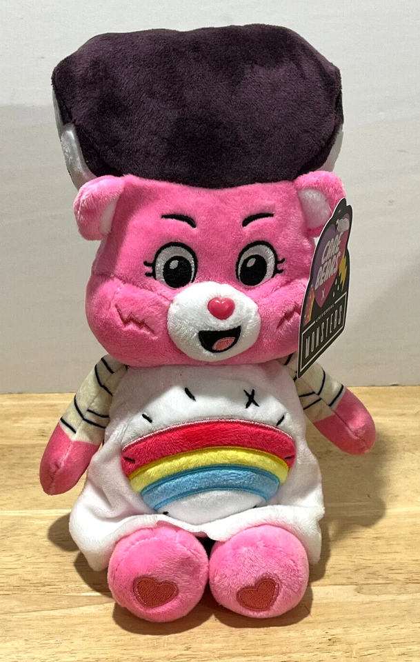 Peluche Care Bears x Universal Monsters 9" Cheer Bear as Bride of Frankenstein Nuevo con Etiquetas Foto 1 de 1