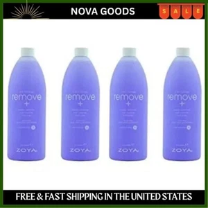 Zoya 3-in-1 Remove Polish Remover 32 OZ - Pack of 4 | Fast & Effective Nail Care - Picture 1 of 2
