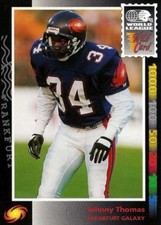 1992 Wild Card WLAF Football Trading Cards Pick From List