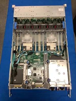 HPE PROLIANT DL380 GEN9 24SFF 843307-001 SERVER W/ Heatsink Fan 800W PSU - Image 1 of 4