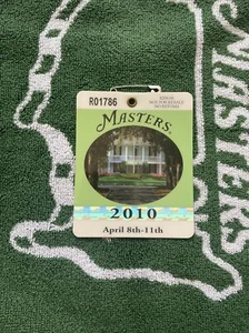 2010 Masters Badge~ Phil Mickelson Winner~Augusta National Golf Club!! - Picture 1 of 1