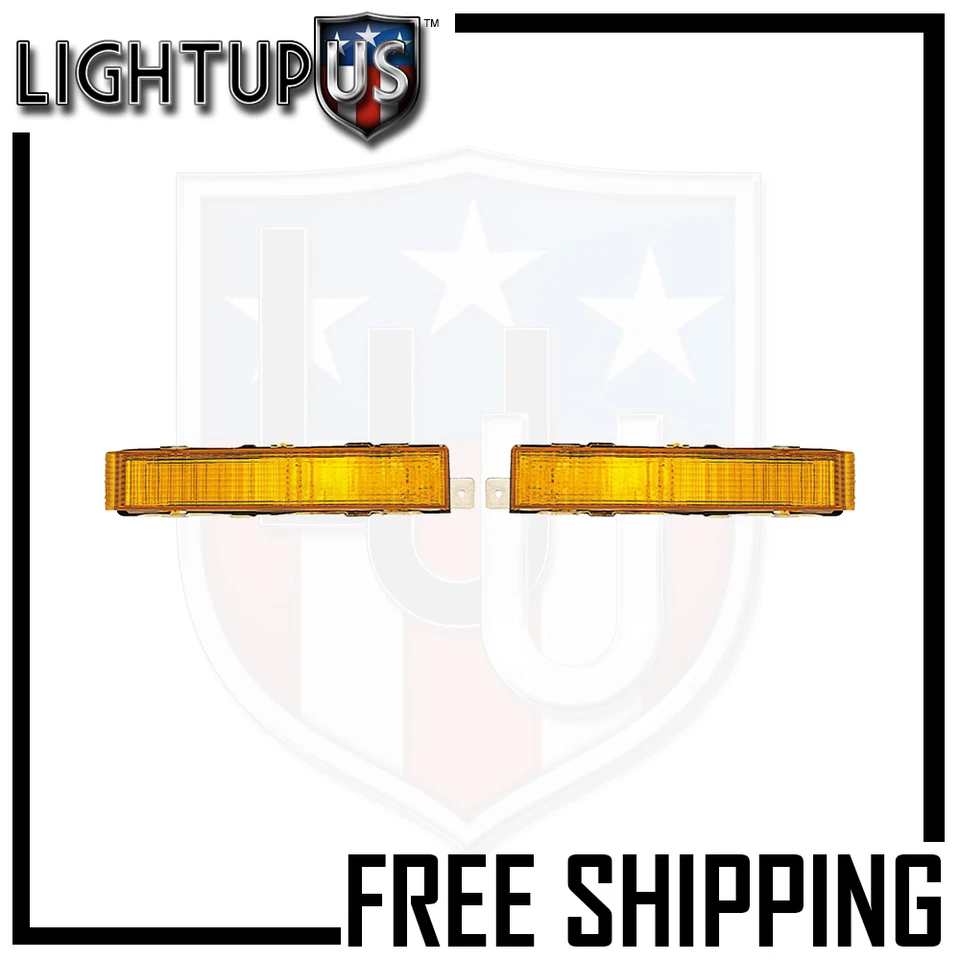 Fits 82-96 OLDSMOBILE CUTLASS CIERA SIGNAL LIGHT  Pair (Left and Right Set) Foto 1 de 1