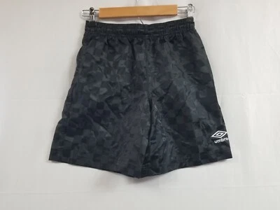  Pantalones Cortos Atléticos de Gimnasio Umbro Fútbol Negros Juveniles Pequeños 10-12 Foto 1 de 4