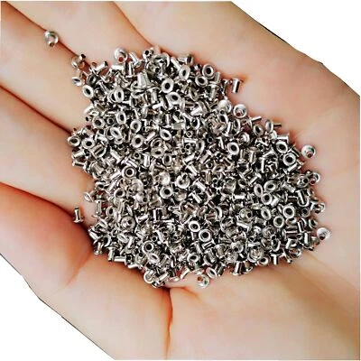 Ojales de latón macizo de 1 mm ojales pequeños ojales auto respaldo para núcleos de cuentas Cl... Foto 1 de 2