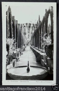 1458.-GRANADA -12 Generalife Patio de la Acequia - Imagen 1 de 1