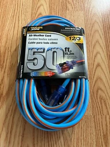 Power Zone 50ft All Weather Extra Heavy Duty Cord - Picture 1 of 2