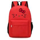Women Hello Kitty Backpack Student Schoolbag Girl Gift Oxford Cloth Material
