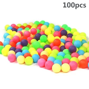 Bunte Ping Pong Bälle Tischtennis Ball Bälle Gemischte Farben Hot 100pcs/Set - Bild 1 von 12