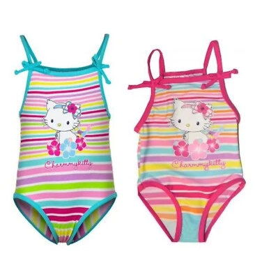 Hello Kitty Badeanzug Bademode Baby Größen: 68 74 80 86 - Bild 1 von 3
