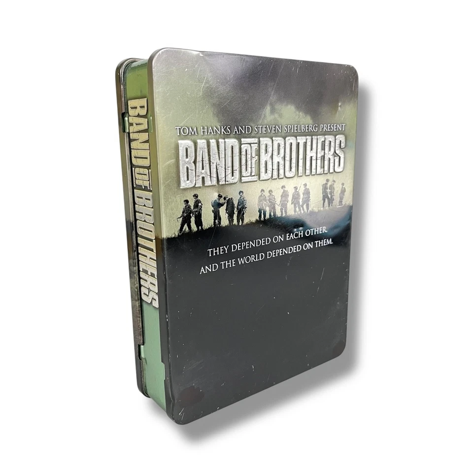 Band of Brothers DVD Box Set Steel Case HBO 101st Airborne WW2 Mini Series 2001 Foto 1 de 4