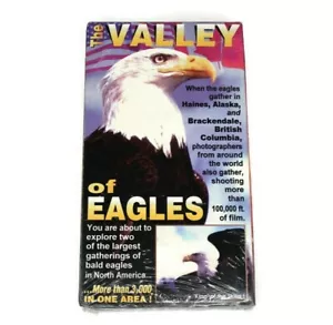 THE VALLEY OF EAGLES VHS Nature Keyah Productions Alaska British Columbia NEW - Picture 1 of 3