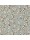 John Lewis Blossom Weave Furnishing Fabric Duck Egg RRP £50m - 2m Length