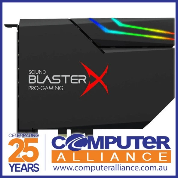 Creative Sound BlasterX AE-5 PLUS Hi-Res Gaming Sound Card 70SB174000003 - image 1 of 1