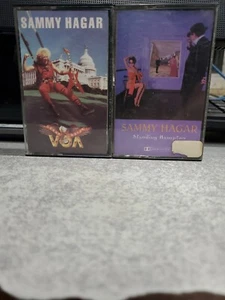 Sammy Hagar - 2 Cassettes- Standing Hampton, VOA - 1980s - Picture 1 of 5