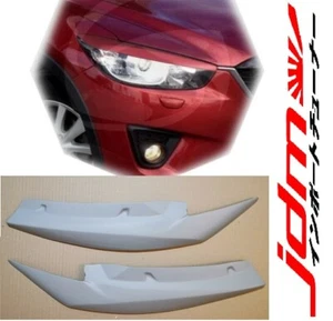 For Mazda CX-5 Cx5 Eyebrows Eyelids Headlight Cover Eyelash 2011-2016 Set - Picture 1 of 6