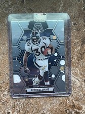 2023 John Rudolph Signed Auto Art Card  Terrell Davis Unique Paint 1/1 Broncos