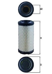 Air Filter fits MICROCAR MC 5 04 to 05 LGW523 Mahle Genuine Quality Guaranteed