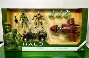 2021 Halo Infinite- Mongoose with Master Chief & Banished Ghost w/ Elite Warlord - Picture 1 of 10
