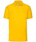 Fruit of the Loom Polo Shirts Mens Plain Tee T-Shirt - 20 Colours - Sizes S-2XL