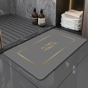Hotel Bathroom Doormat Non-slip Foot Mat Home Floor Carpet Rug Soft Room Decors - Picture 1 of 20