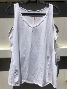 Lucy Activewear Sweet Serenity Tank In White Sz XL NWTS - Picture 1 of 5
