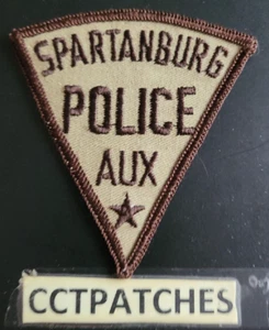 SPARTANBURG, SOUTH CAROLINA HILFE POLIZEI SCHULTERAUFNÄHER SC - Bild 1 von 2