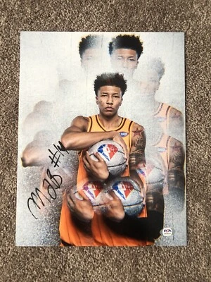 Marjon Beauchamp LA Clippers Signed Autographed 11x14 Photo PSA/DNA COA - Image 1 of 3