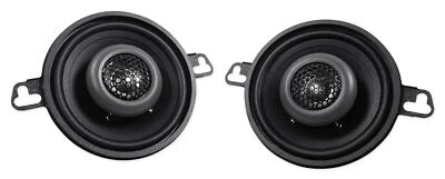 Pair MB QUART FKB108 3.5" 140 Watt Car Audio Coaxial Speakers
