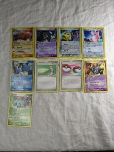 9 Pokemon cards /100 Holo Rare EX Crystal Guardians Wigglytuff Mawile LP - Picture 1 of 11