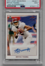 2021 Leaf Memories ARC BRYCE YOUNG AUTOGRAP Bronze 74/99 #BA-BY1 Auto PSA 9