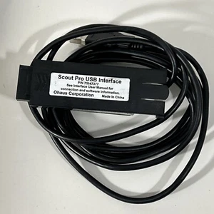 Ohaus Accessory Balance Scout Pro USB Interface Cable 71147377 Tested Guaranteed - Picture 1 of 4