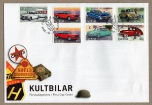 Sweden 2009 old cars FDC - Picture 1 of 1