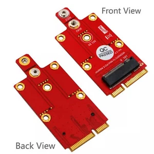 M.2 to mini PCI-E adapter for desktop/Laptop PCs M.2 key B USB 2.0 Module - Afbeelding 1 van 6