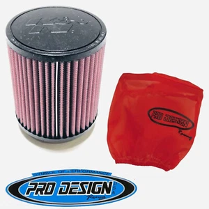 Pro Design Pro Flow K&N Replacement Air Filter & Outerwear Honda TRX450R 04-05 - Picture 1 of 5
