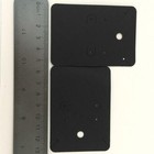 50pc Blank Black Necklace Earrings Paper Display Card for DIY Jewelry Packaging