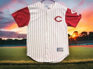 Vintage starter Cincinnati reds button up medium baseball shirt - Picture 1 of 9