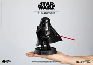 Blitzway SML Darth Vader SW-01 Star Wars PVC ABS Figure H18CM - Picture 1 of 5