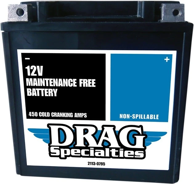 Parts Unlimited YTX AGM Maintenance Free Battery #220913 Foto 1 de 1