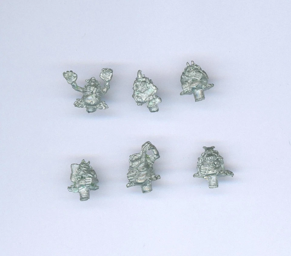 CITADEL WARHAMMER OOP 1980s CHAOS NURGLE NURGLINGS B - Immagine 1 di 1