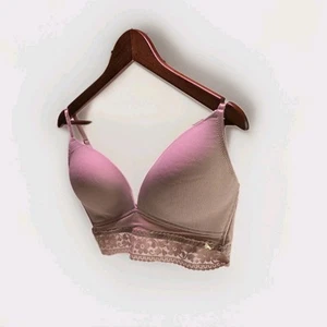 Jessica Simpson Bra 38 C Rose Pink Wide Strab - Picture 1 of 6