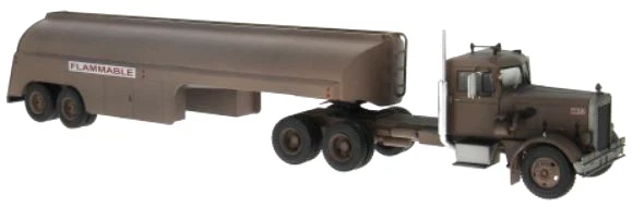 Peterbilt 281 escala 1:43 IXO TTR038 1955 con petrolero oxidado - DUELO - NUEVO EN CAJA Foto 1 de 1