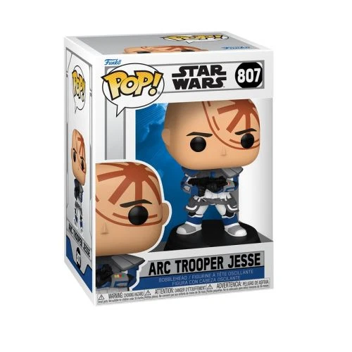 Funko Pop Star Wars: Clone Wars - Figura Arc Trooper Jesse con Protector EN MANO Foto 1 de 1