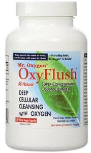 Mr. Oxygen OxyFlush Concentrated Colon Cleanser NEW 120 Caps - Picture 1 of 3